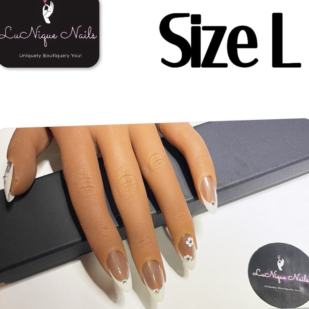 French Springtime Press On Nails-Size L